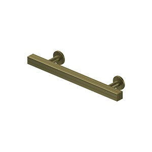 4 Inch Solid Brass Pommel Cabinet & Furniture Pull