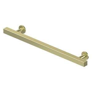 7 Inch Solid Brass Pommel Cabinet & Furniture Pull