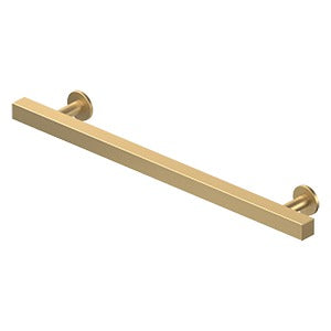 7 Inch Solid Brass Pommel Cabinet & Furniture Pull