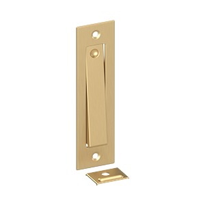 4 5/8" x 1 1/4" Solid Brass Pocket Door Jamb Bolt
