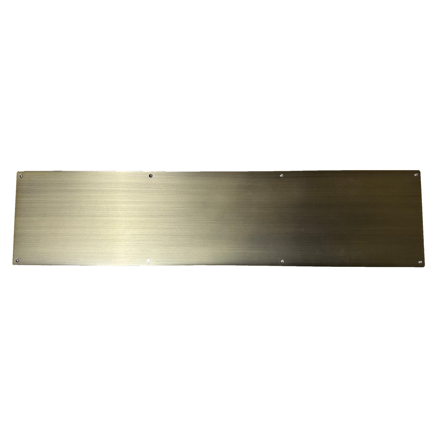 6 Inch x 34 Inch Stainless Steel Kick Plate (Antique Brass Finish)