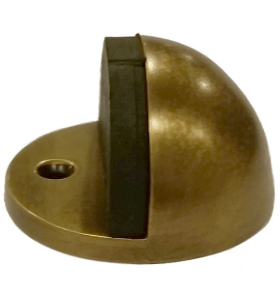 1 Inch Low Profile Floor Mounted Bumper Door Stop Several Finishes