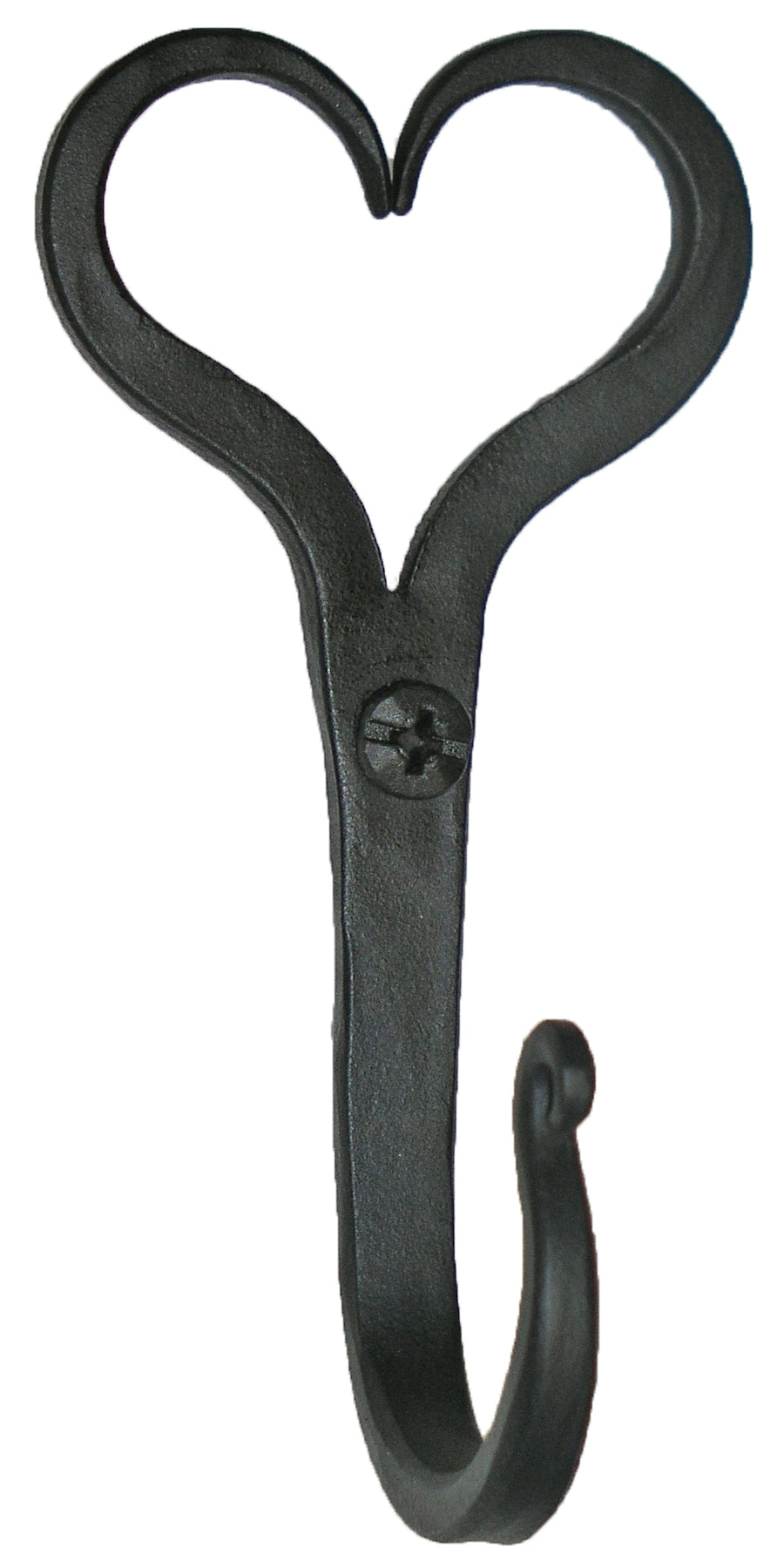 Colonial 3 3/4 Inch Hand Forged Heart Style Hook