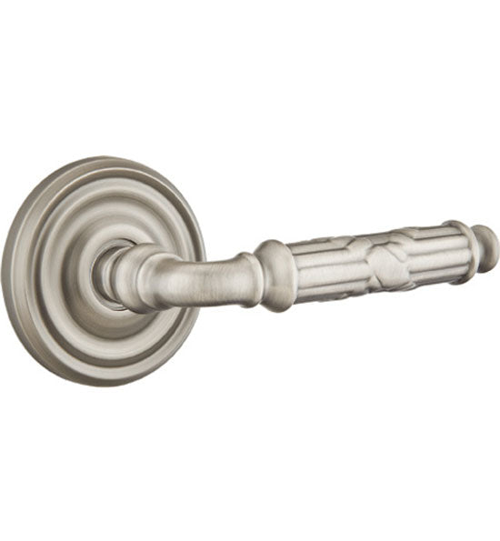 Solid Brass Ribbon & Reed Lever With Regular Rosette