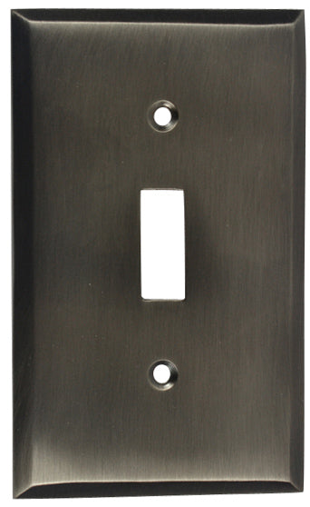 4 1/2 Inch Solid Brass Traditional Switch Plate