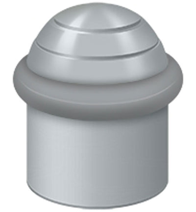 Floor Mounted Bumper Door Stop With Dome Cap in Several Finishes
