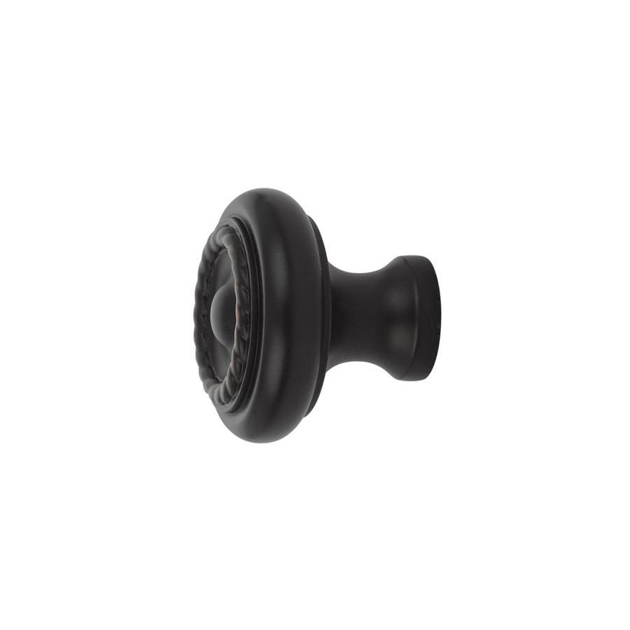 ##Antique Hardware## Emtek 1 Inch Solid Brass Rope Cabinet & Furniture Knob