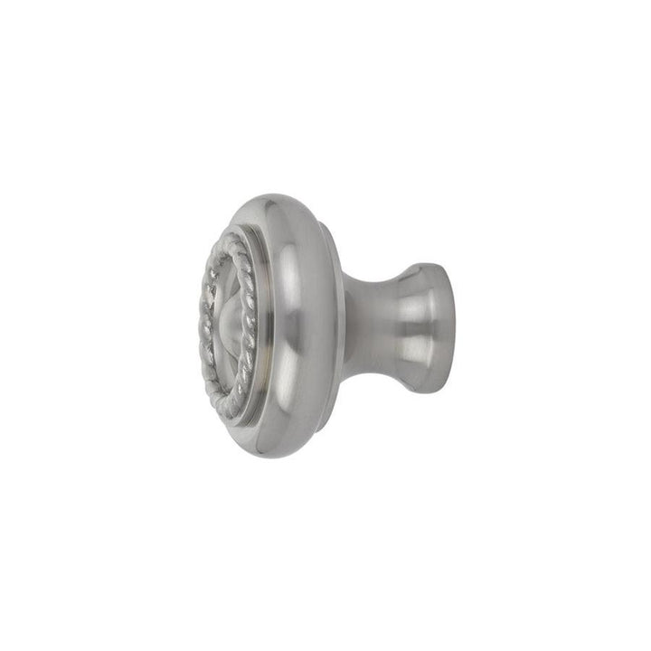 ##Antique Hardware## Emtek 1 Inch Solid Brass Rope Cabinet & Furniture Knob
