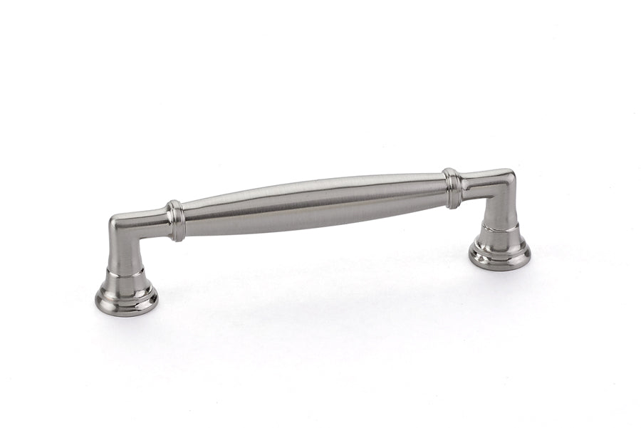 ##Antique Hardware## 4 1/4 Inch (3 1/2 Inch c-c) Solid Brass Westwood Pull