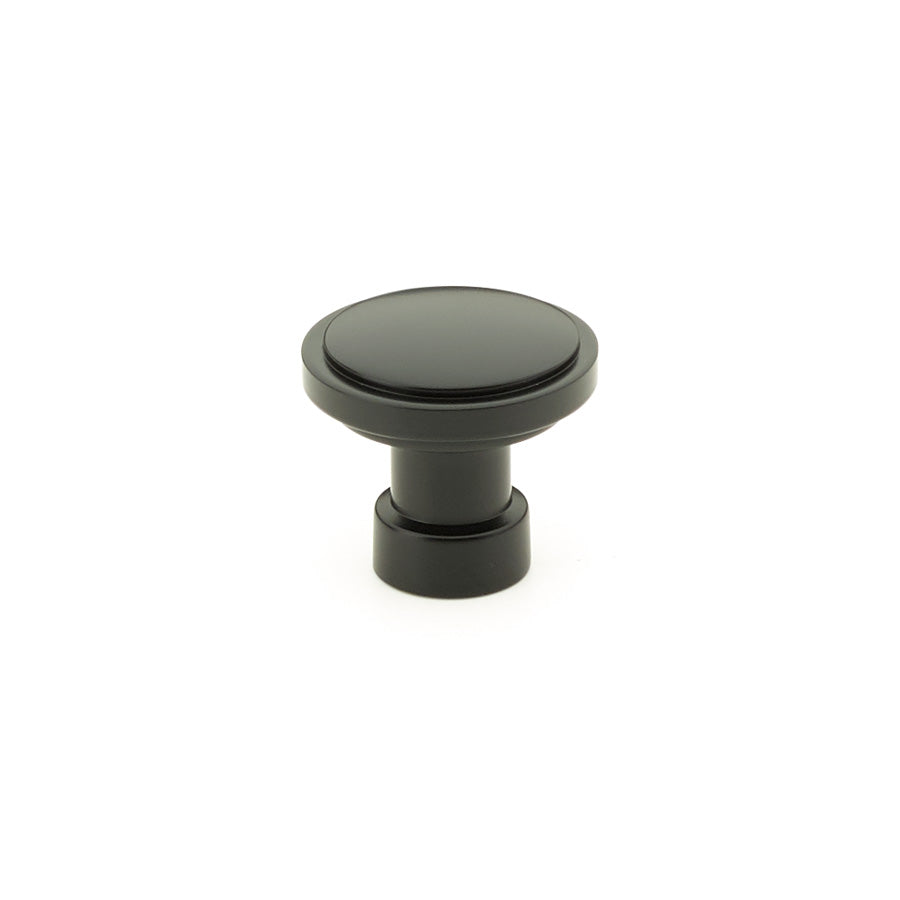 ##Antique Hardware## 1 1/4 Inch Solid Brass Round Haydon Cabinet & Furniture Knob