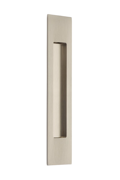10 Inch Solid Brass Modern Rectangular Flush Pull