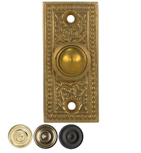Solid Brass Rice Pattern Door Bell