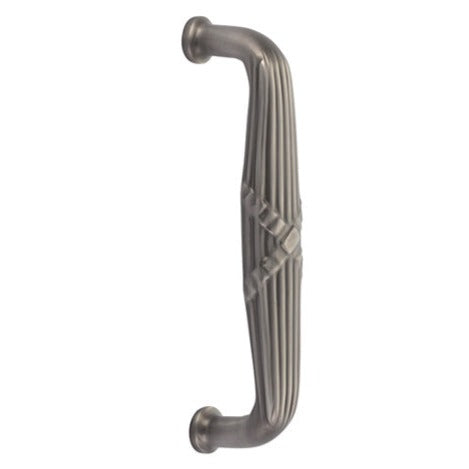 Antique Hardware 8 15/16 Inch Solid Brass Ribbon & Reed Pull Door Knobs & Handles