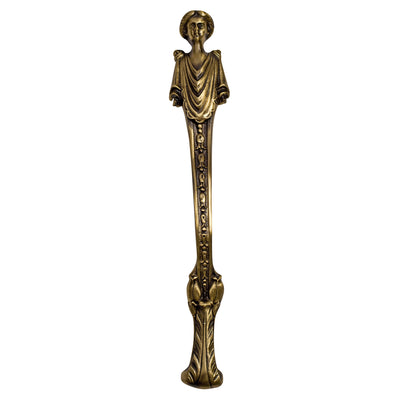 14 Inch Ornate Woman Door Pull Handle (Several Finishes Available)