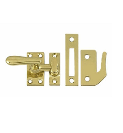 2 1/16 Inch Solid Brass Window Lock Casement Fastener