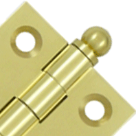 Solid Brass Cabinet and Furniture Hinges
