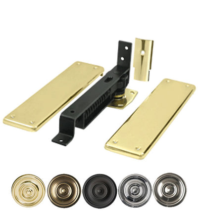Double Action Solid Brass Spring Hinge