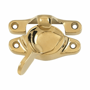 Period Style Solid Brass Traditional Window Sash Lock