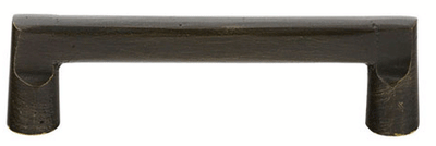 4 1/8 Inch (3 1/2 Inch c-c) Sandcast Bronze Rail Pull