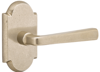 Sandcast Cimarron Lever With Arched Rosette