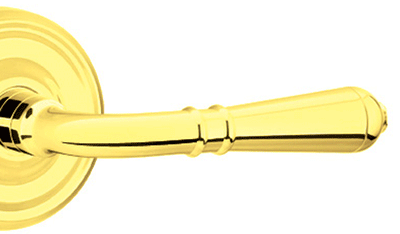 Emtek Solid Brass Turino Lever With Regular Rosette