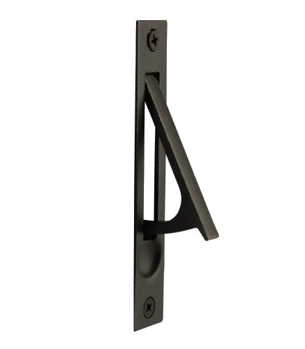 ##Antique Hardware## 4 Inch Solid Brass Edge Pull with Screws