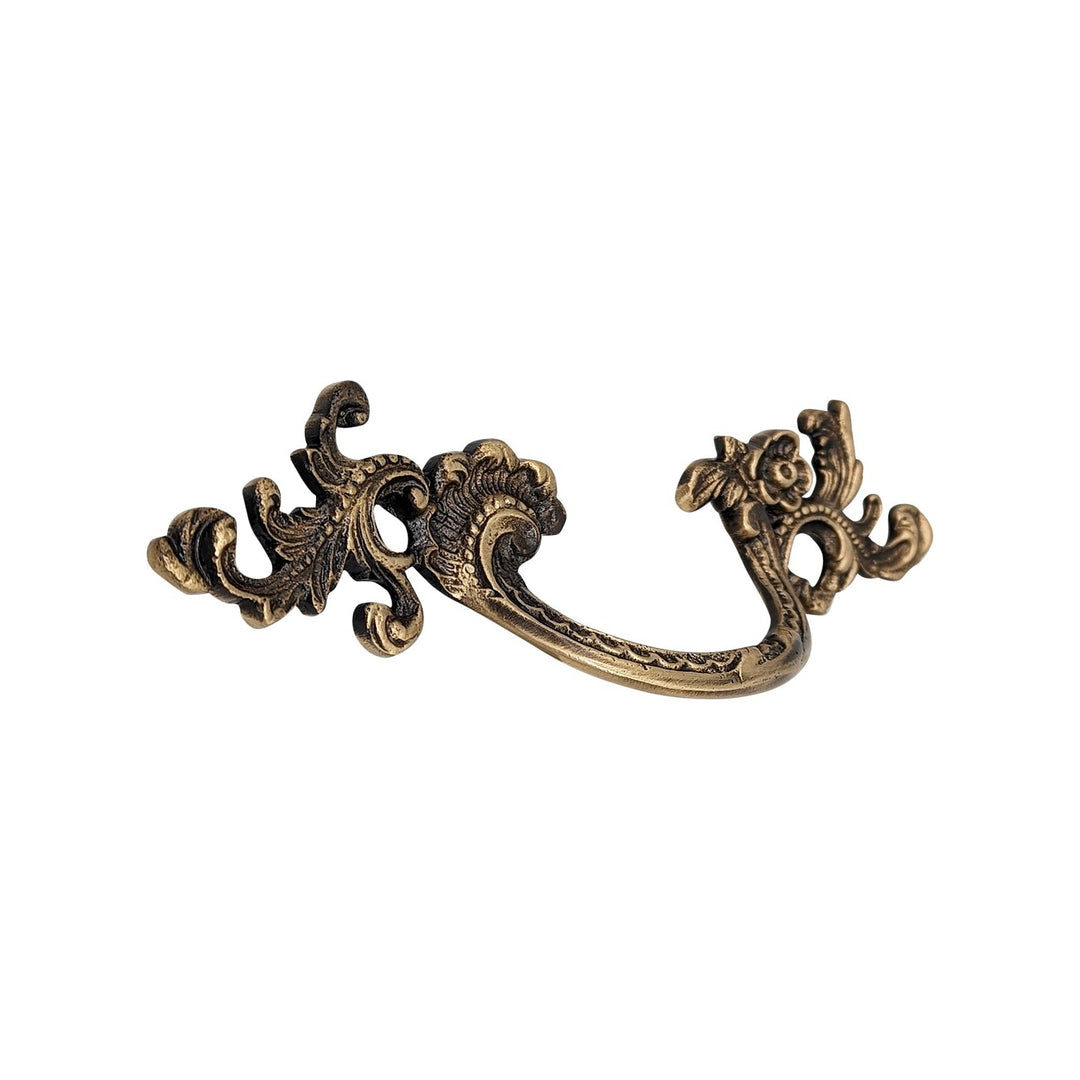 6 1/2 Inch (3 1/8 inch c-c) Filigree Rococo Pull (Several Finishes Ava Antique Hardware Supply 6 1/2 Inch (3 1/8 inch c-c) Filigree Rococo Pull (Several Finishes Ava Antique Hardware Supply