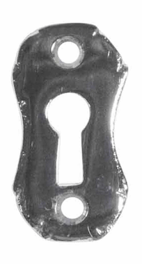 1 5/8 Inch Solid Brass Small Escutcheon Key Hole Plate