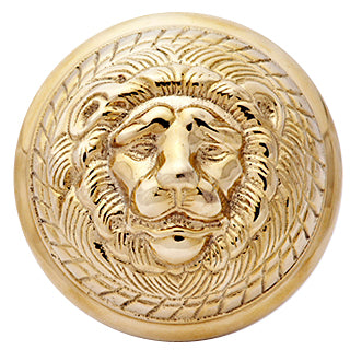 Solid Brass MGM Lion Head Spare Door Knob Set