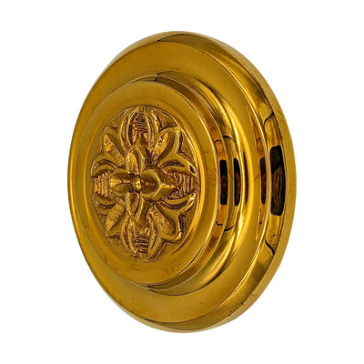3 3/8 Inch Fleur De Lis French Oversized Knob (Several Finishes Available)