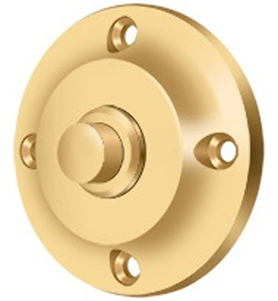 Bell Buttons, Solid Brass Bell Button, Round Contemporary – Antique ...