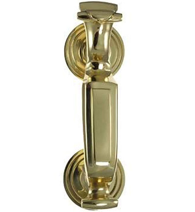 8 Inch Tall Traditional Doctor's Door Knocker in Several Finishes