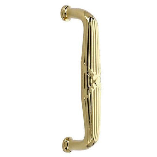 Antique Hardware 8 15/16 Inch Solid Brass Ribbon & Reed Pull Door Knobs & Handles