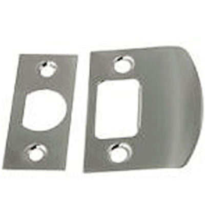 Solid Brass Standard Strike Plate and Face Plate