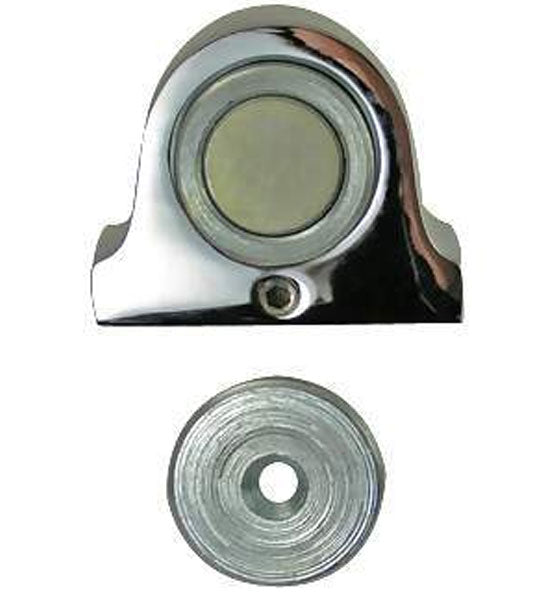 1 3/8 Inch Magnetic Dome Door Stop and Catch in Several Finishes
