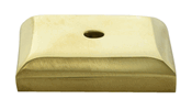 Antique Hardware 1 2/5 Inch Solid Brass Traditional Back Plate BACK PLATE