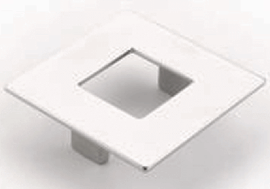 3 1/2 Inch (2.50 Inch c-c) Finestrino Square Pull