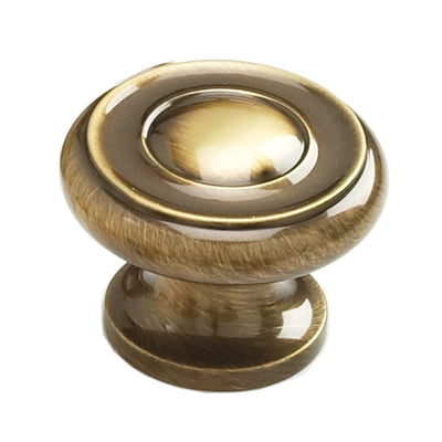 Large Traditional Colonial Style Round Cabinet & Furniture Knob
