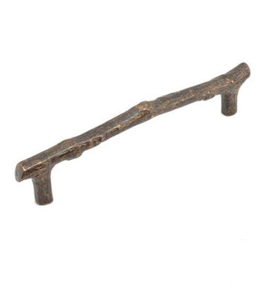 ##Antique Hardware## 7 1/4 Inch (6 Inch c-c) Mountain Branch Pull