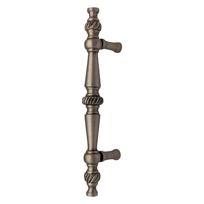 6 1/2 Inch Overall (4 Inch c-c) Solid Brass Georgian Pull (Several Finishes Available)