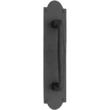 15 3/4 Inch Oversized Door Pull: Solid Cast Iron Door Pull