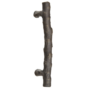 9 13/16 Inch Sandcast Bronze Twig Pull
