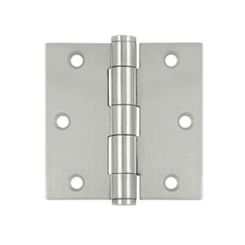 Antique Hardware 3 1/2 Inch x 3 1/2 Inch Stainless Steel Hinge HINGE
