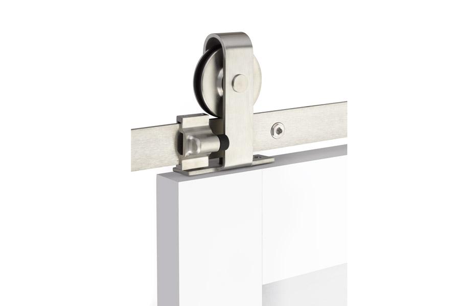 Classic Top Mount Barn Door Hanger (Several Finishes Available)