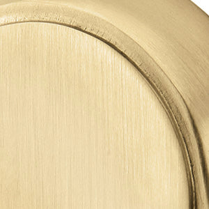 Solid Brass Helios Key In Door Lever with Disk Rosette