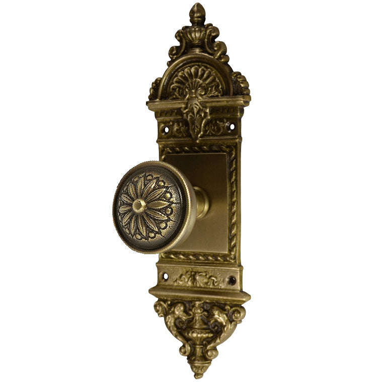 ##Antique Hardware## European Door Set With Sunflower Style Knob