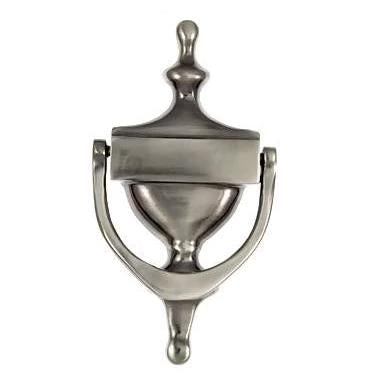 Antique Hardware 7 Inch (6 1/4 Inch c-c) Heritage Style Door Knocker (Antique Nickel) Door Knockers