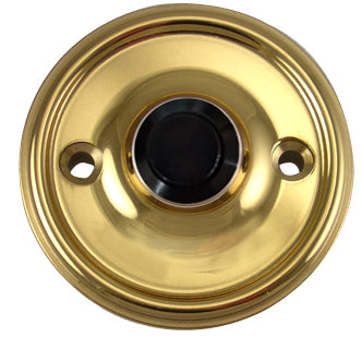 Solid Brass Traditional Style Doorbell (Several Finishes Available)