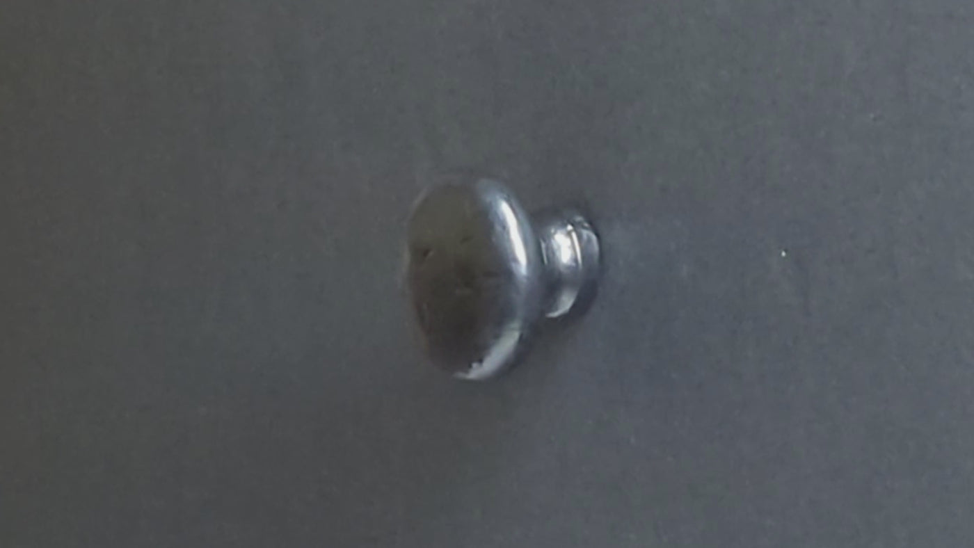 1 3/8 Inch Solid Iron Round Cabinet Knob