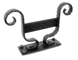 Antique Hardware Black Iron Foot Scraper FOOT SCRAPER